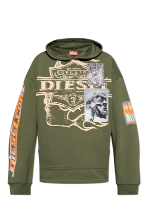 【DIESEL】S-Baxt-Hood-Q1 Diesel Hoodie S-BAXT-HOOD-Q1 | Men's Clothing | Vitkac
